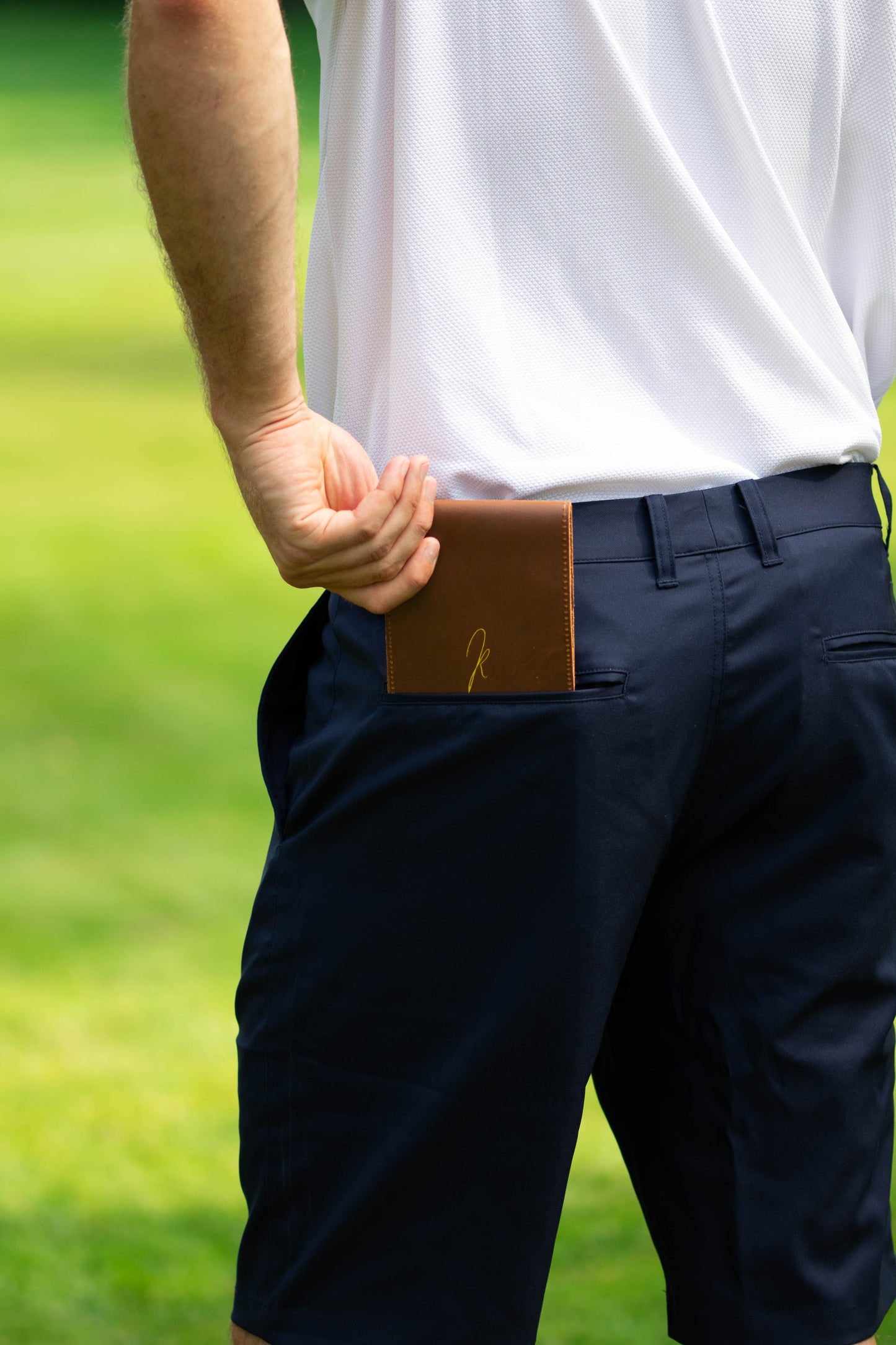 Scorekartenhalter "Stableford" aus Leder