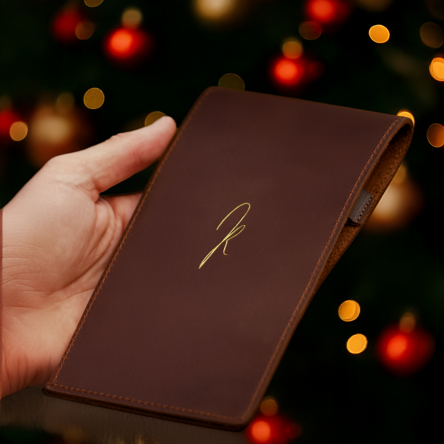 Scorekartenhalter "Stableford" aus Leder